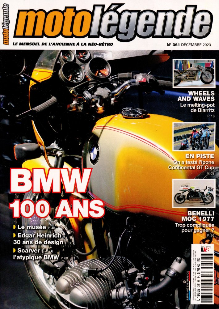 Numéro 361 magazine Moto Légende