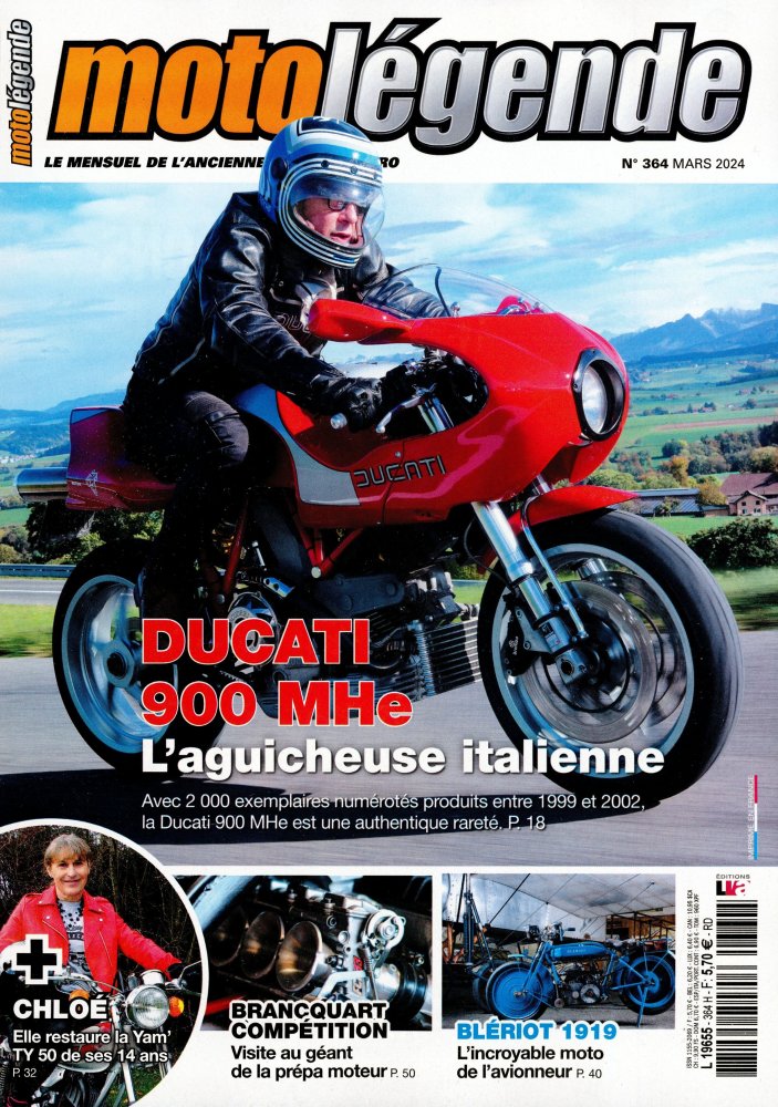 Numéro 364 magazine Moto Légende