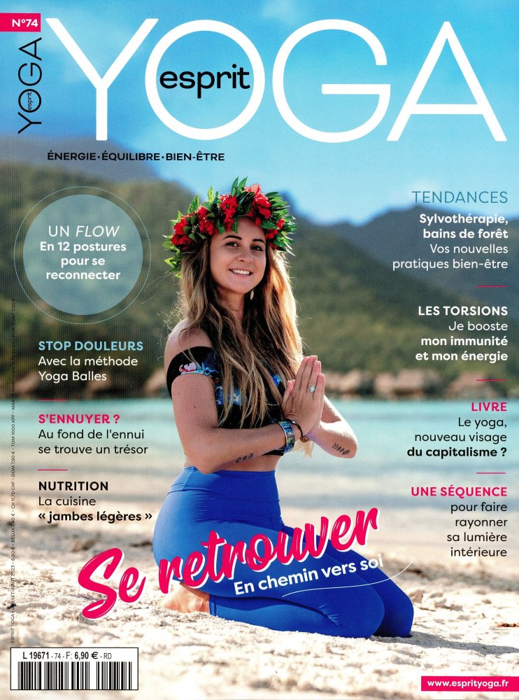 Numéro 74 magazine Esprit Yoga