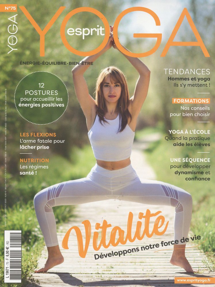 Numéro 75 magazine Esprit Yoga