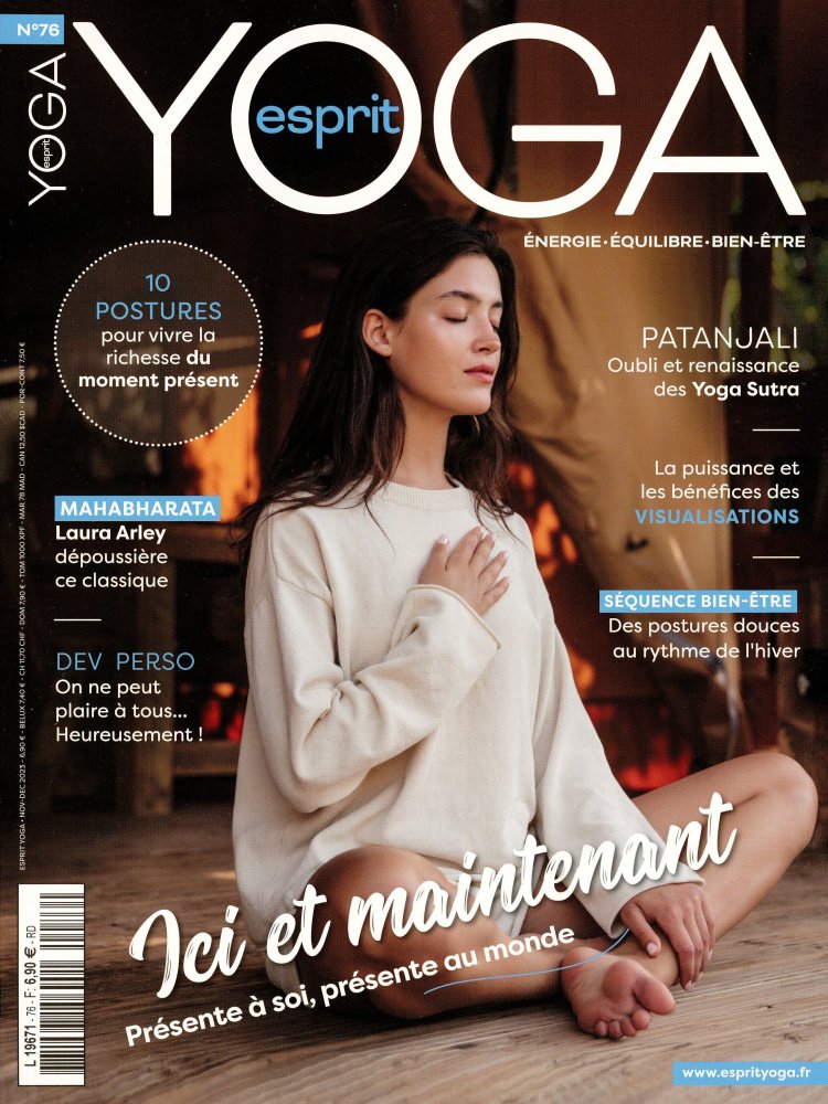 Numéro 76 magazine Esprit Yoga