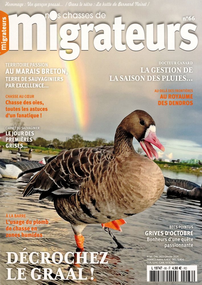 Numéro 66 magazine Nos Chasses Migrateurs
