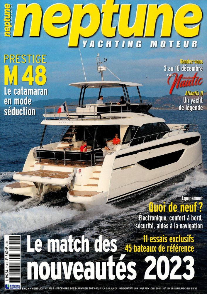 Numéro 314 magazine Neptune Yachting Moteur