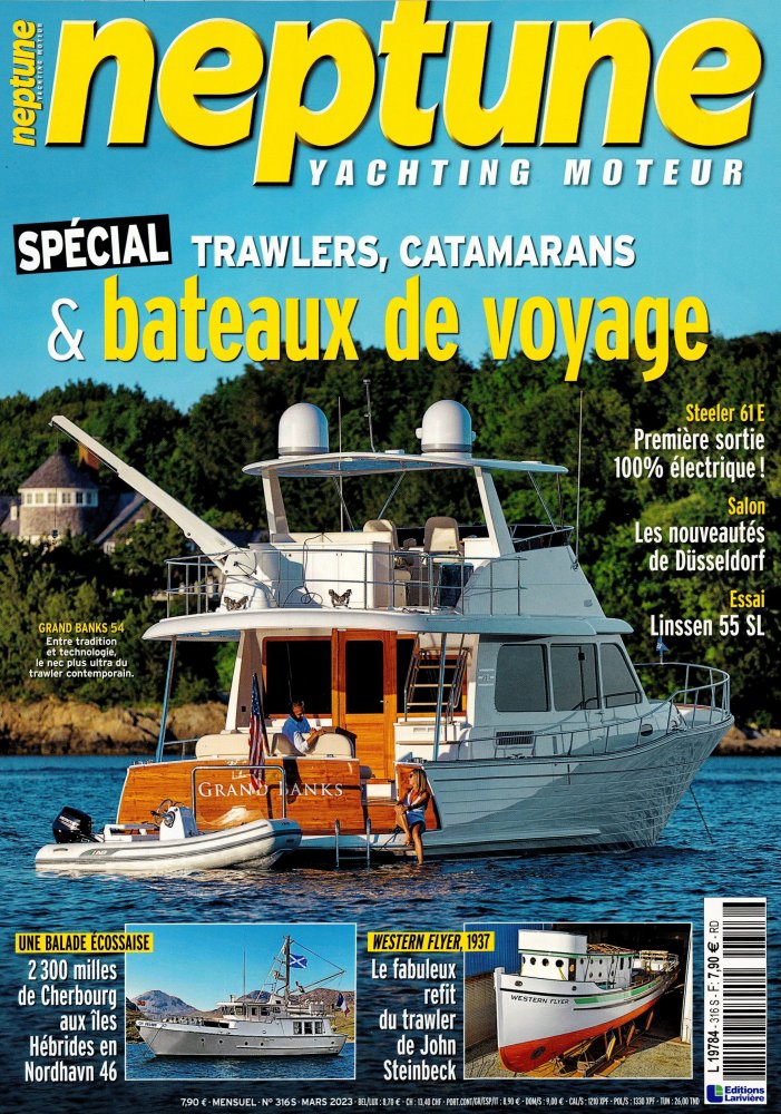 Numéro 316 magazine Neptune Yachting Moteur