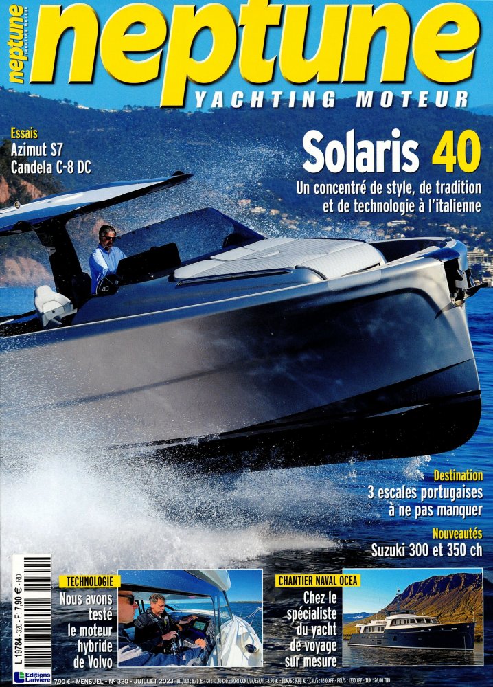 Numéro 320 magazine Neptune Yachting Moteur