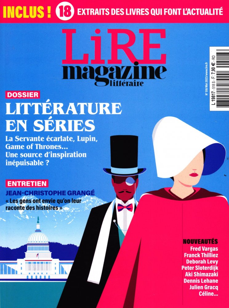 Numéro 518 magazine Lire magazine littéraire