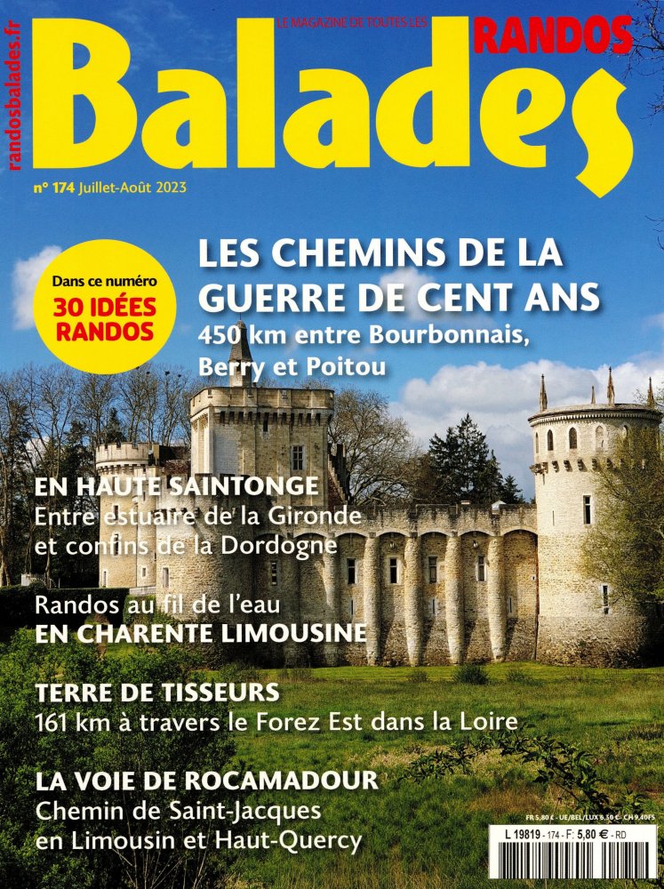 Numéro 174 magazine Balades Randos
