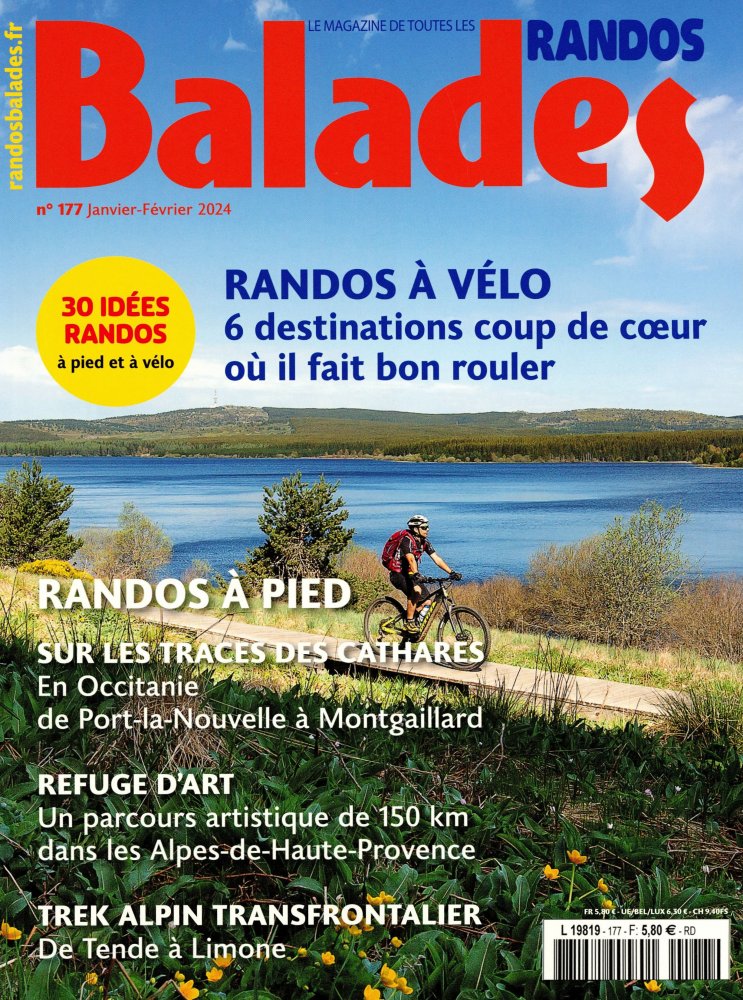 Numéro 177 magazine Balades Randos