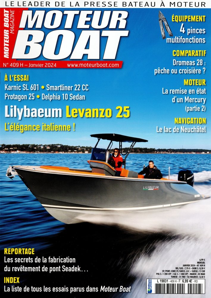 Numéro 409 magazine Moteur Boat Magazine