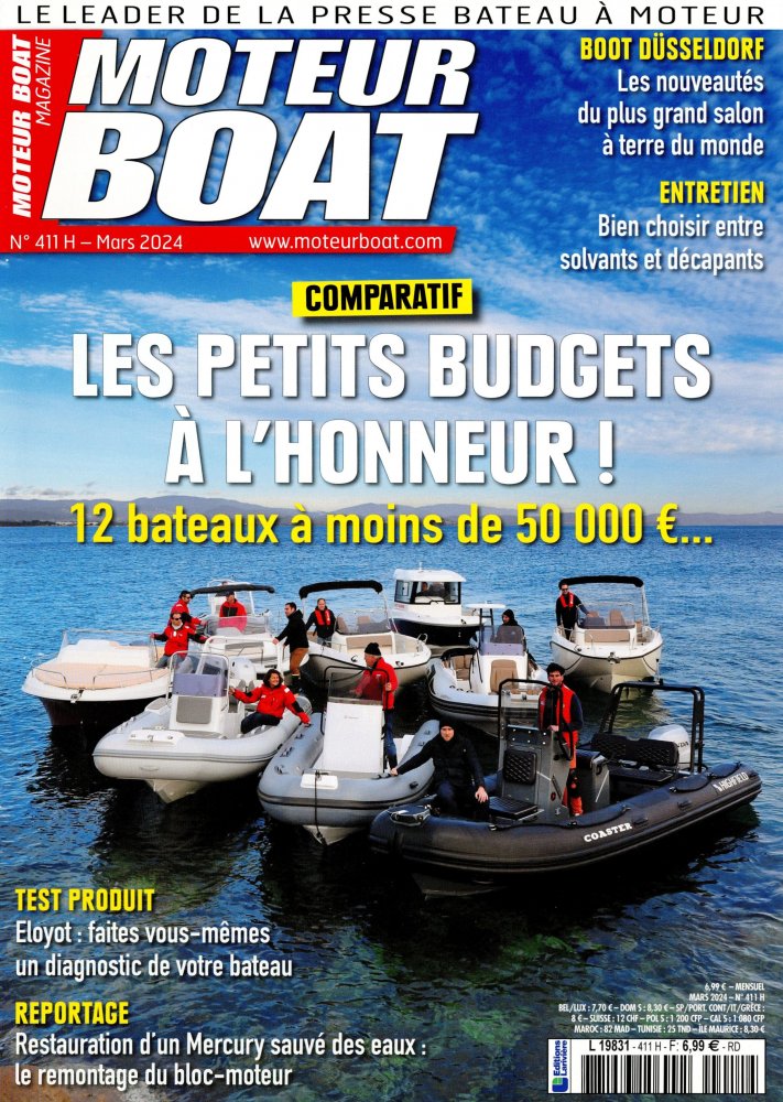 Numéro 411 magazine Moteur Boat Magazine