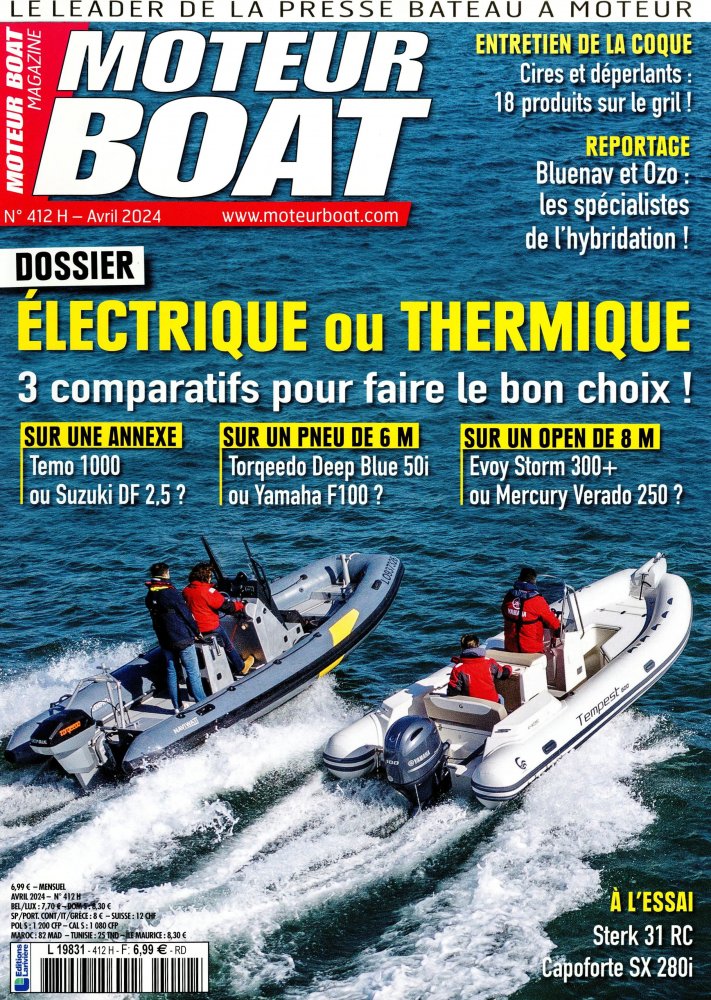 Numéro 412 magazine Moteur Boat Magazine