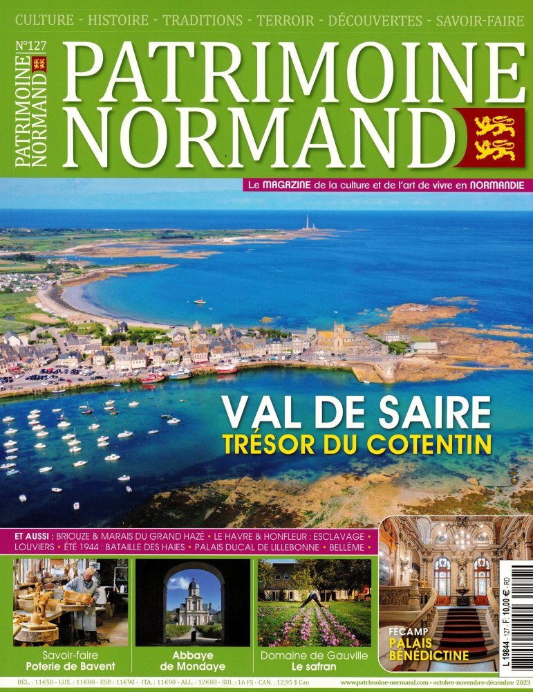 Numéro 127 magazine Patrimoine Normand