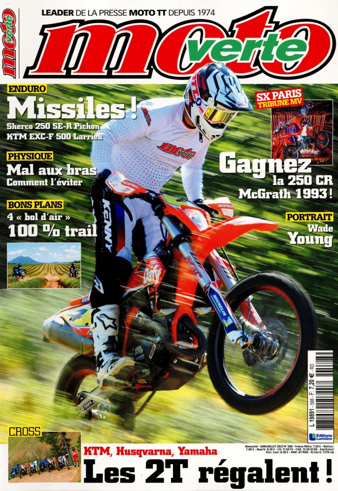 Numéro 588 magazine Moto Verte