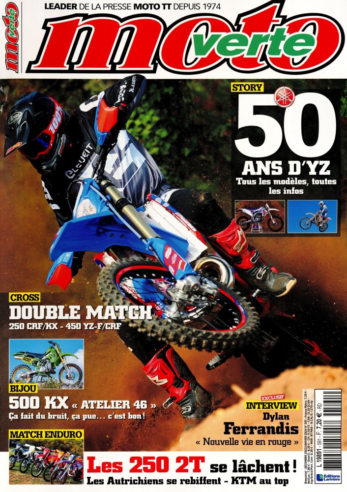 Numéro 591 magazine Moto Verte