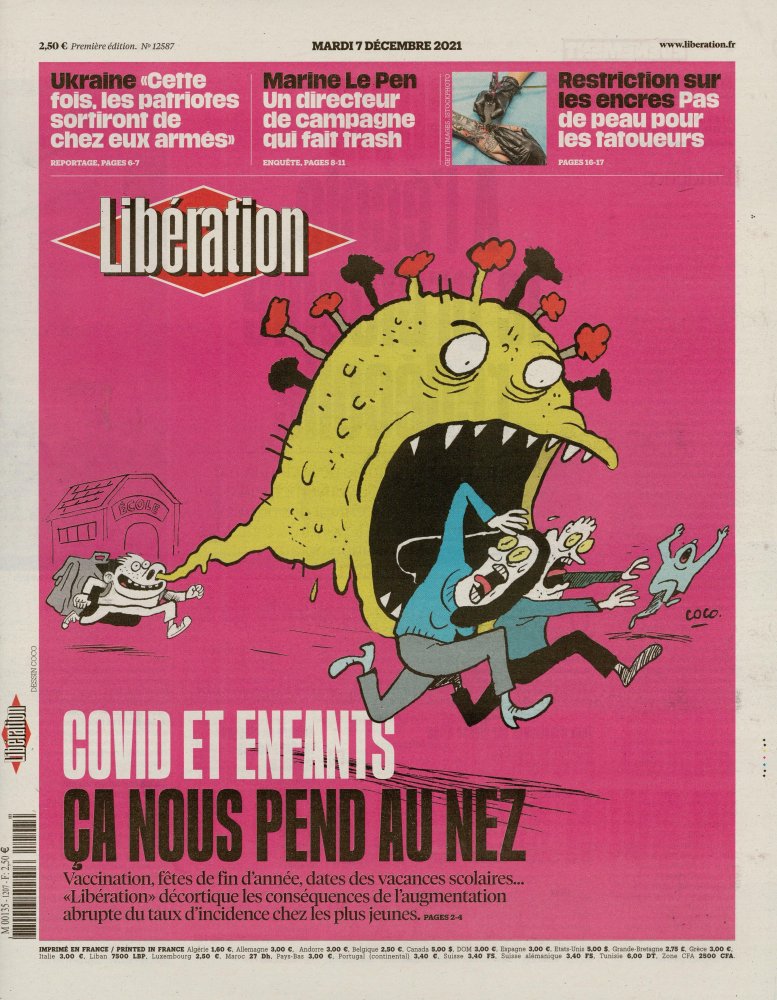 Numéro 1207 magazine Libération