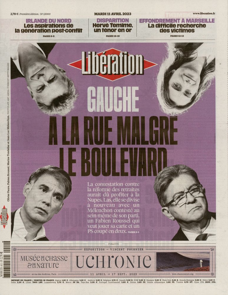 Numéro 411 magazine Libération
