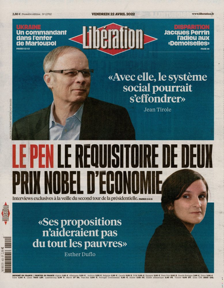 Numéro 422 magazine Libération