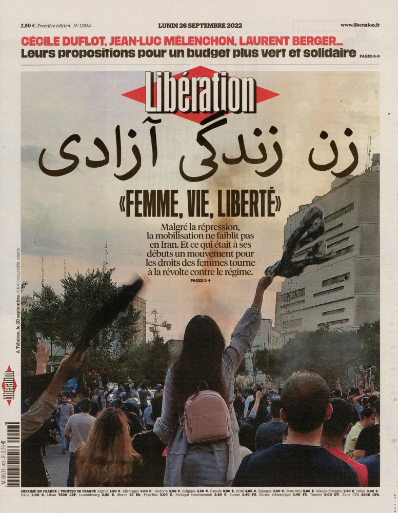 Numéro 926 magazine Libération