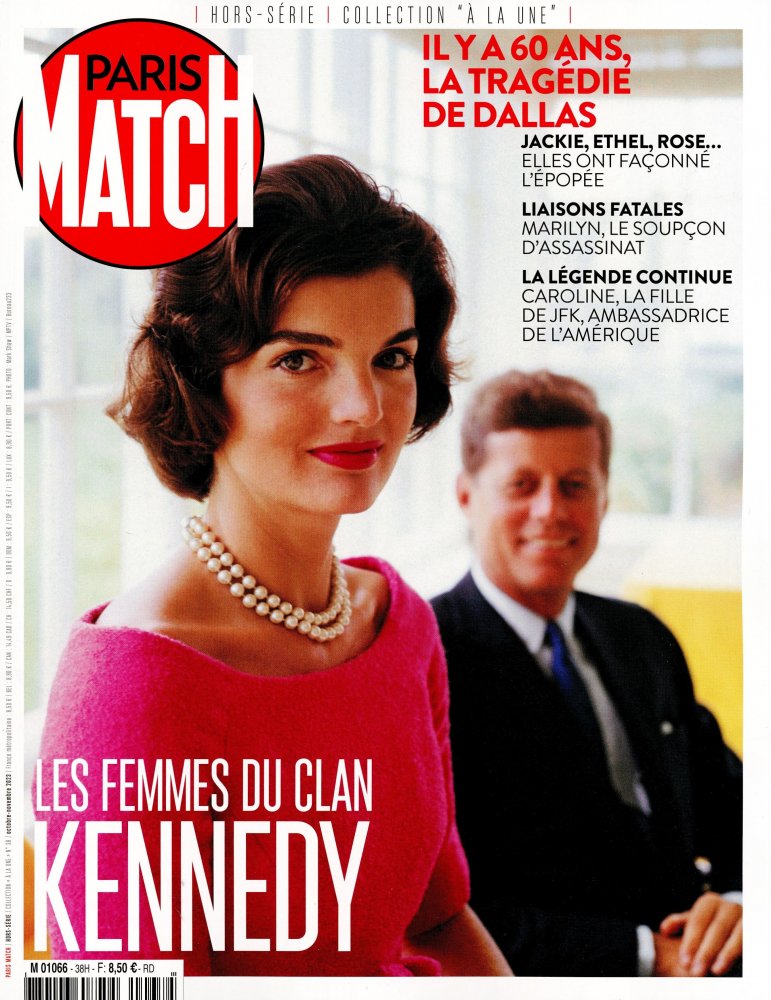 Numéro 38 magazine Paris Match A La Une Hors-Série