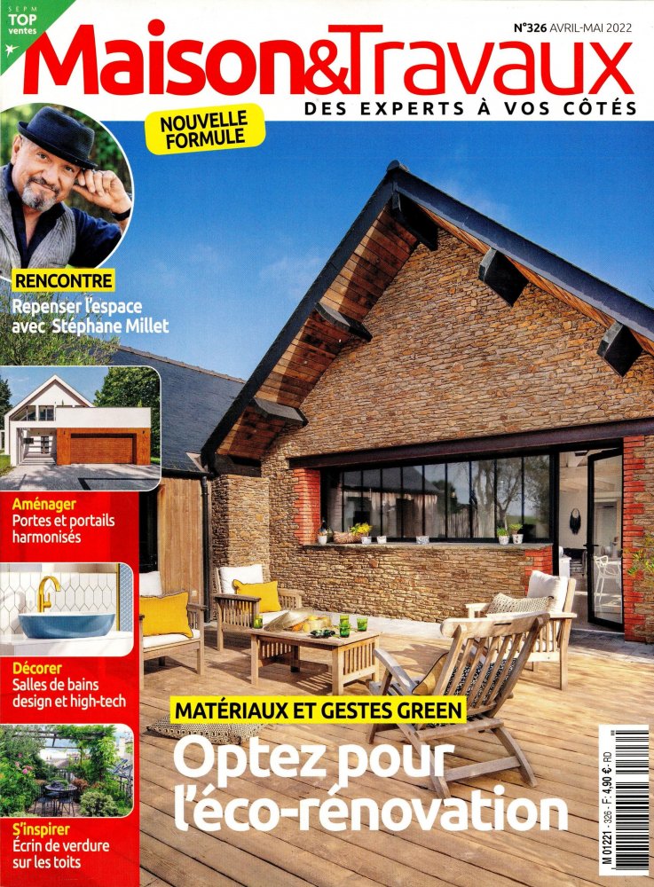 Numéro 326 magazine Maison & Travaux