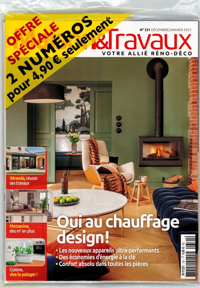 Numéro 331 magazine Maison & Travaux + Numéro Offert