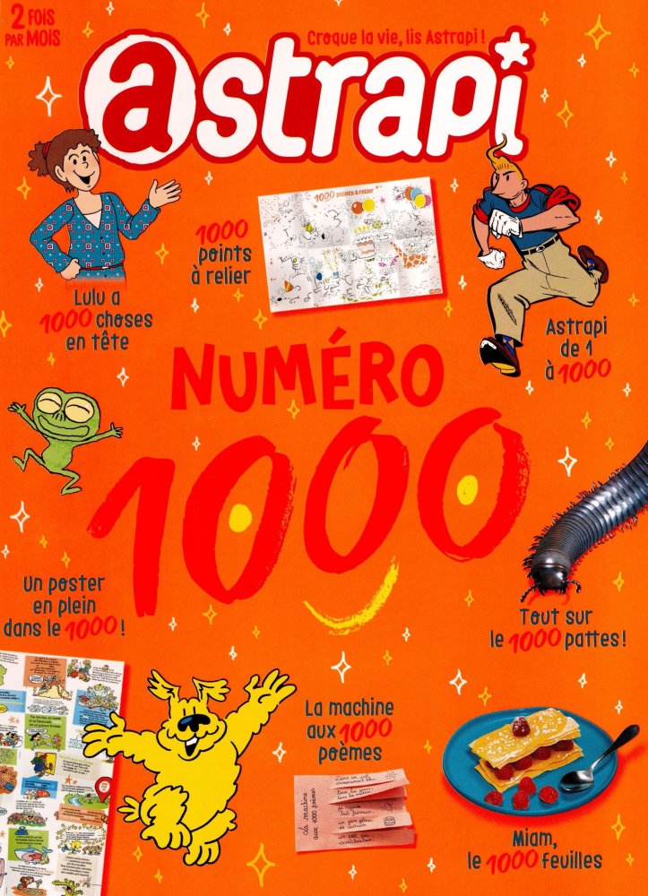 Numéro 1000 magazine Astrapi