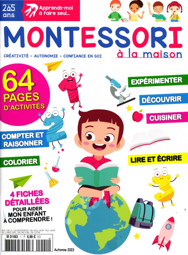 Numéro 1 magazine Montessori à la maison