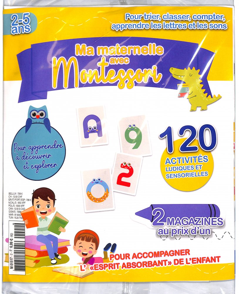 Numéro 2 magazine Pack Ma Maternelle avec Montessori