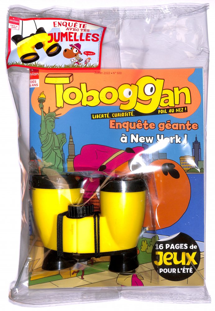 Numéro 500 magazine Toboggan