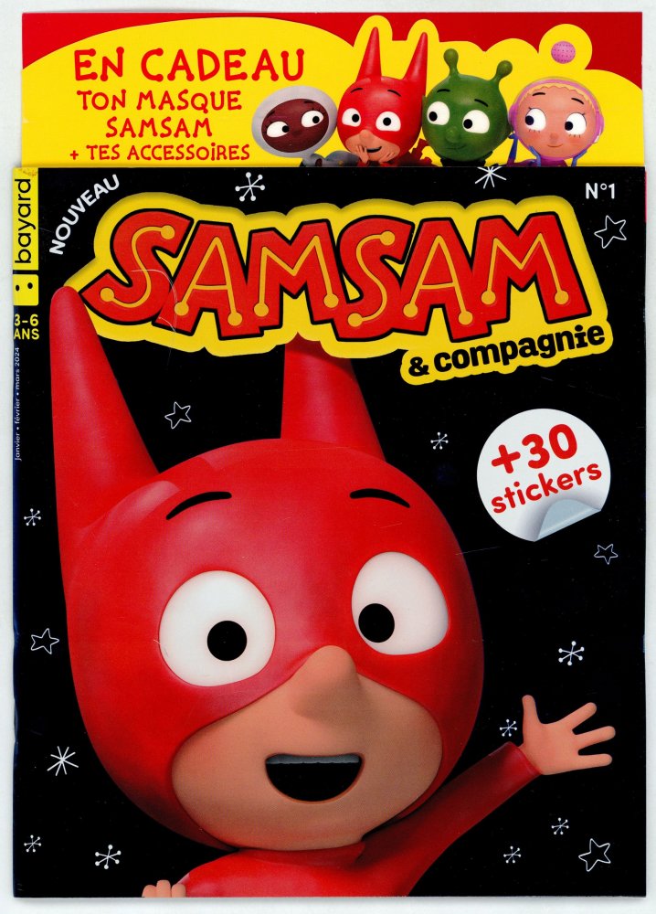 Numéro 1 magazine Samsam & compagnie