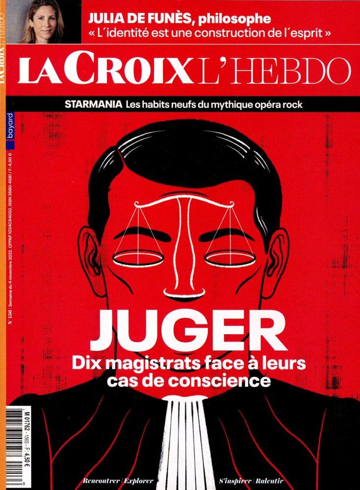 Numéro 156 magazine La Croix L'Hebdo