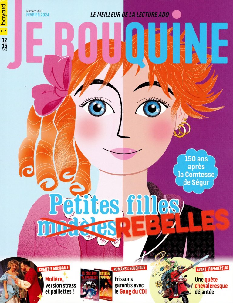 Numéro 480 magazine Je Bouquine