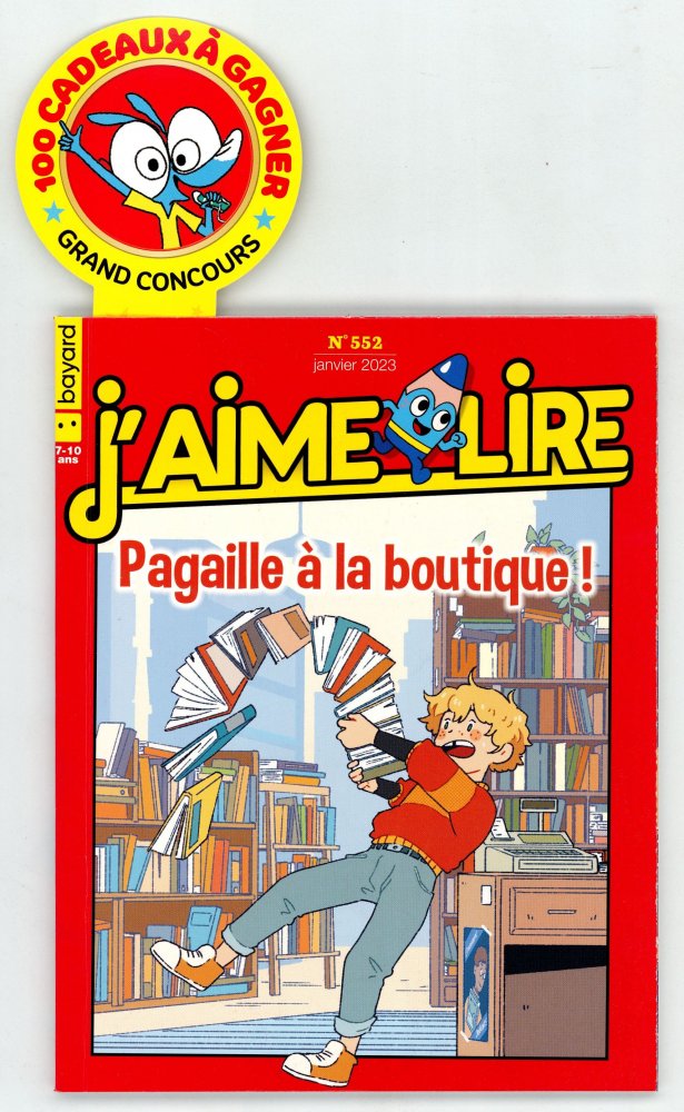 Numéro 552 magazine J'aime Lire