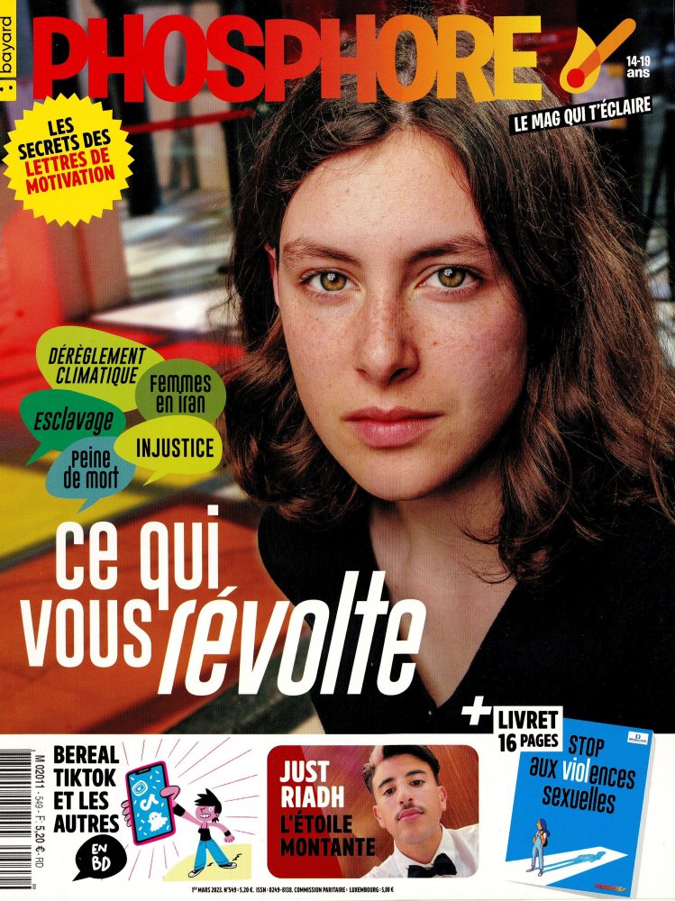 Numéro 549 magazine Phosphore