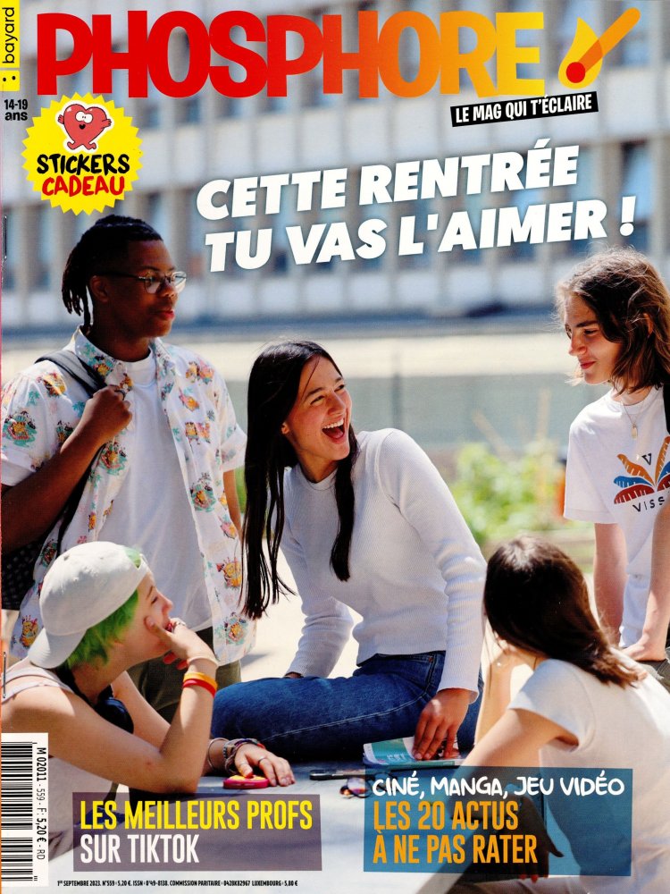 Numéro 559 magazine Phosphore