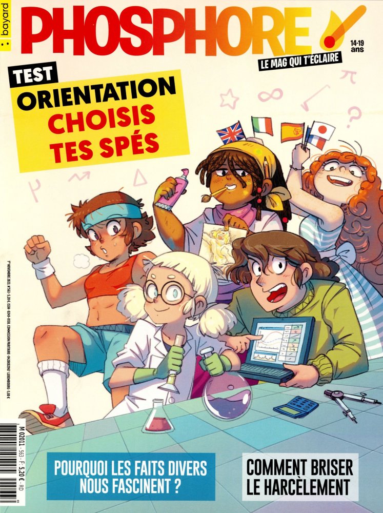 Numéro 563 magazine Phosphore