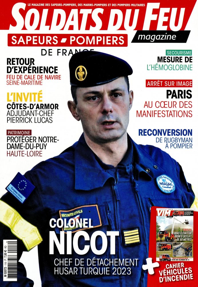 Numéro 116 magazine Soldats du Feu Magazine