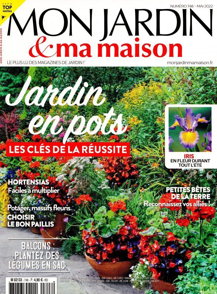Numéro 748 magazine Mon Jardin & ma Maison