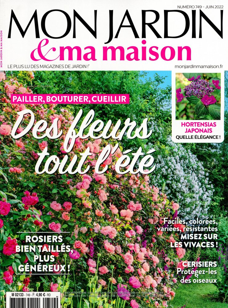 Numéro 749 magazine Mon Jardin & ma Maison
