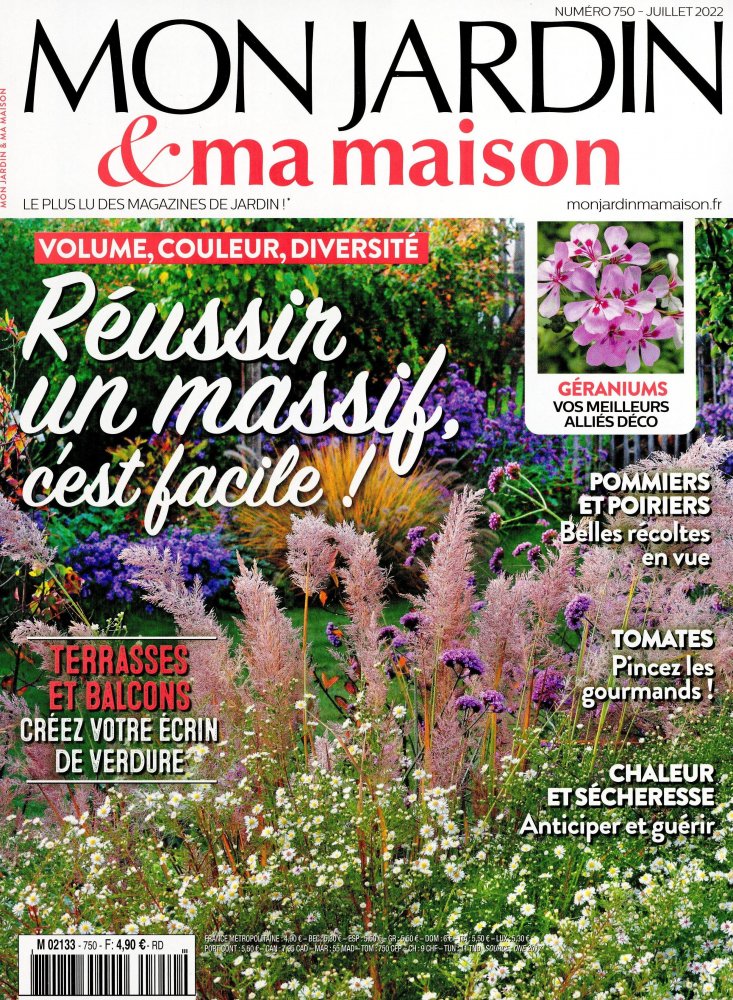 Numéro 750 magazine Mon Jardin & ma Maison