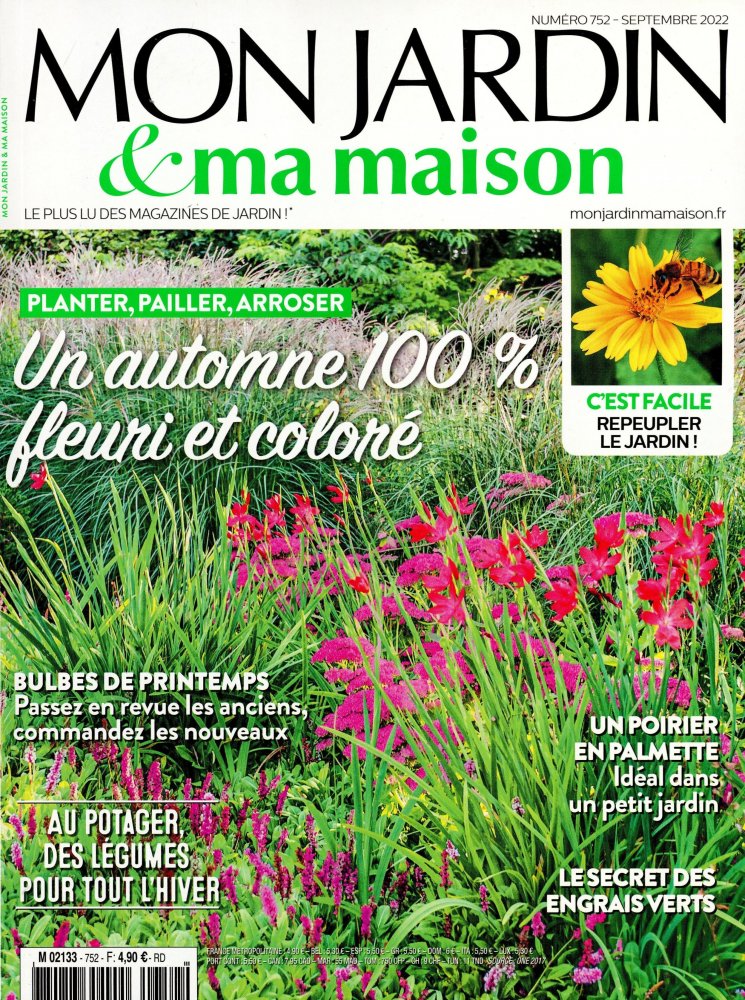 Numéro 752 magazine Mon Jardin & ma Maison