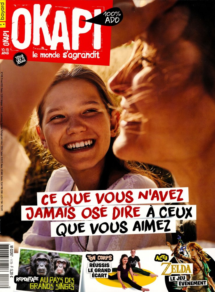 Numéro 1178 magazine Okapi
