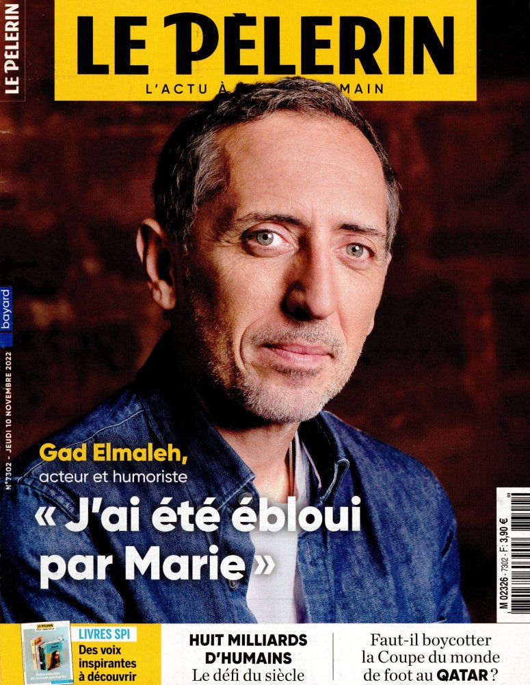 Numéro 7302 magazine Pèlerin