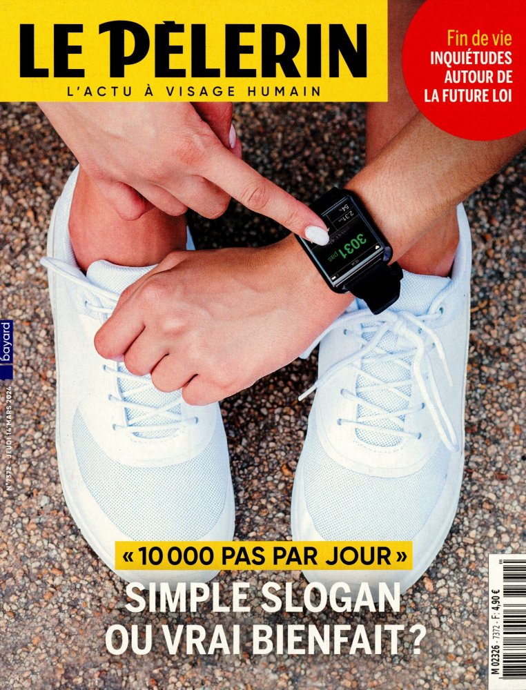 Numéro 7372 magazine Pèlerin