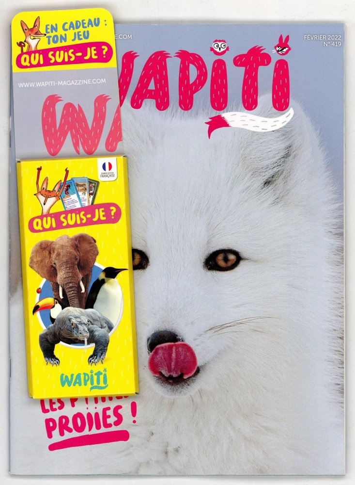 Numéro 419 magazine Wapiti