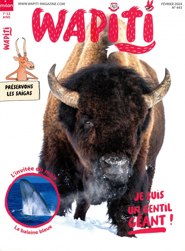 Numéro 443 magazine Wapiti