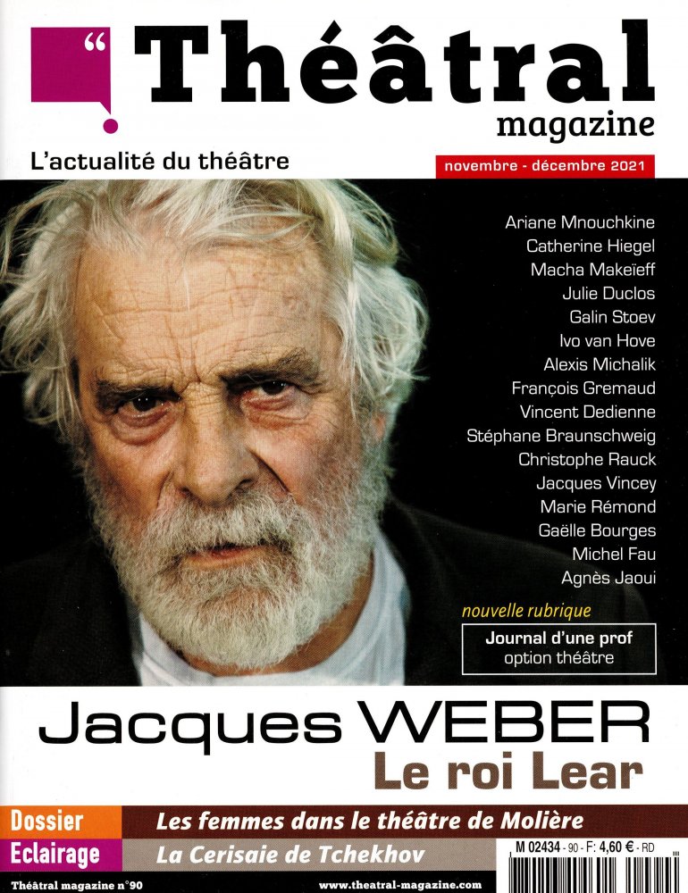 Numéro 90 magazine Théâtral Magazine