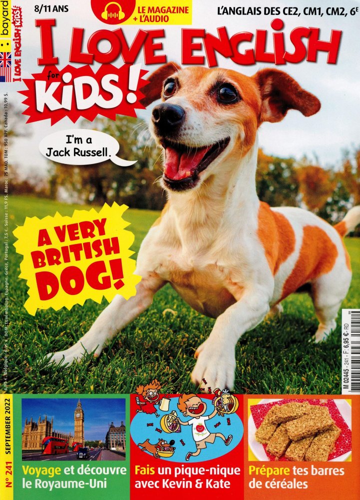 Numéro 241 magazine I Love English for Kids !