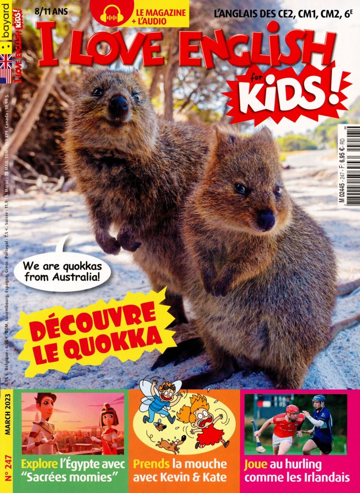 Numéro 247 magazine I Love English for Kids !