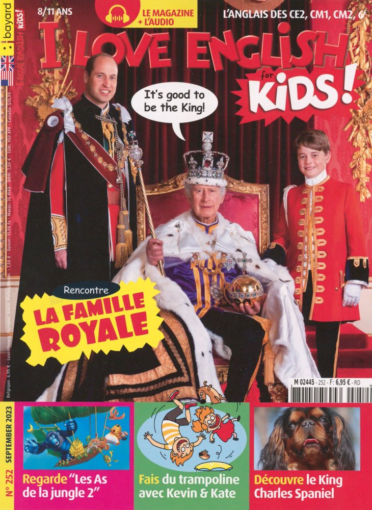 Numéro 252 magazine I Love English for Kids !